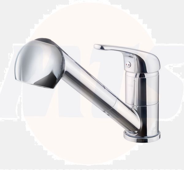 Nabis Nemi single lever pull out kitchen tap B08922