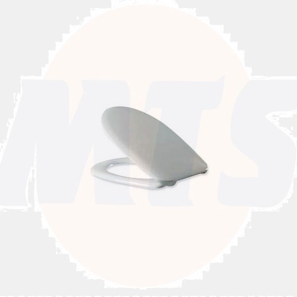 Nabis Pride / Neon back to wall toilet seat and cover White A21902