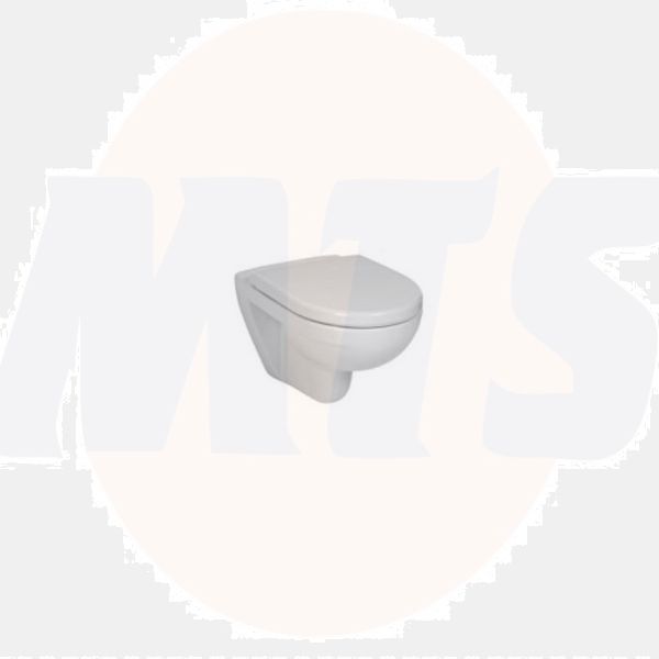 Nabis Pride wall hung toilet seat and cover White B08612