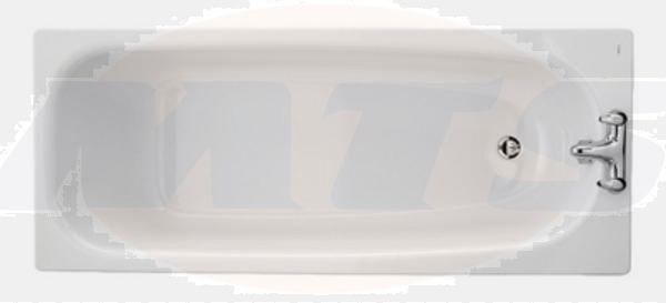 Twyford.1700.x.700mm,.2.tap.hole,.plain,.no.grips.NE9502WH