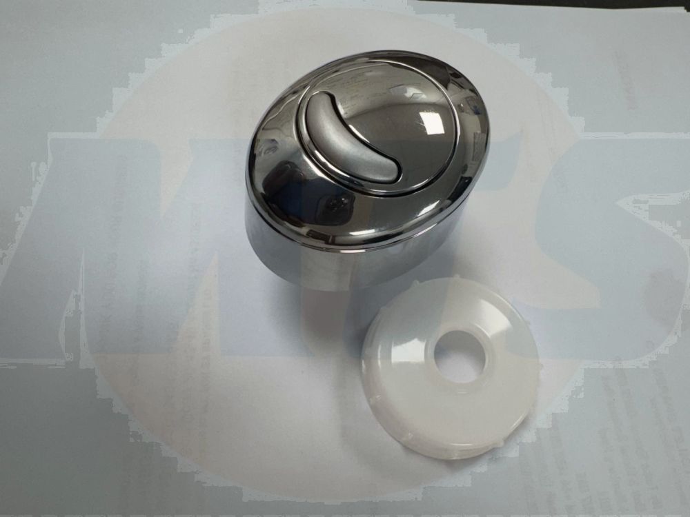 Viva Nisa /Nis Chrome Push Button 