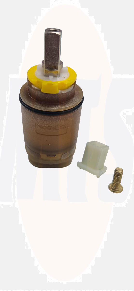 Nobili RCR280/D Cartridge And Headworks
Diameter mm.28 Total height mm.67
Rectangular metal handle pin with round side and upper screwing