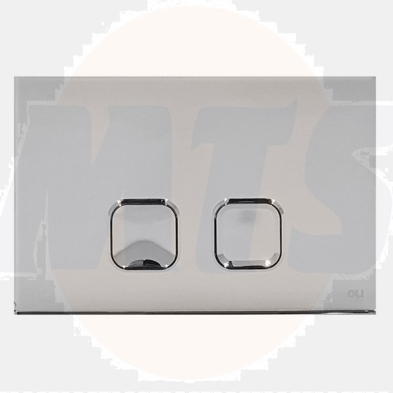 Oli Plain Dual double-button flush plate, polished chrome
OL0070827