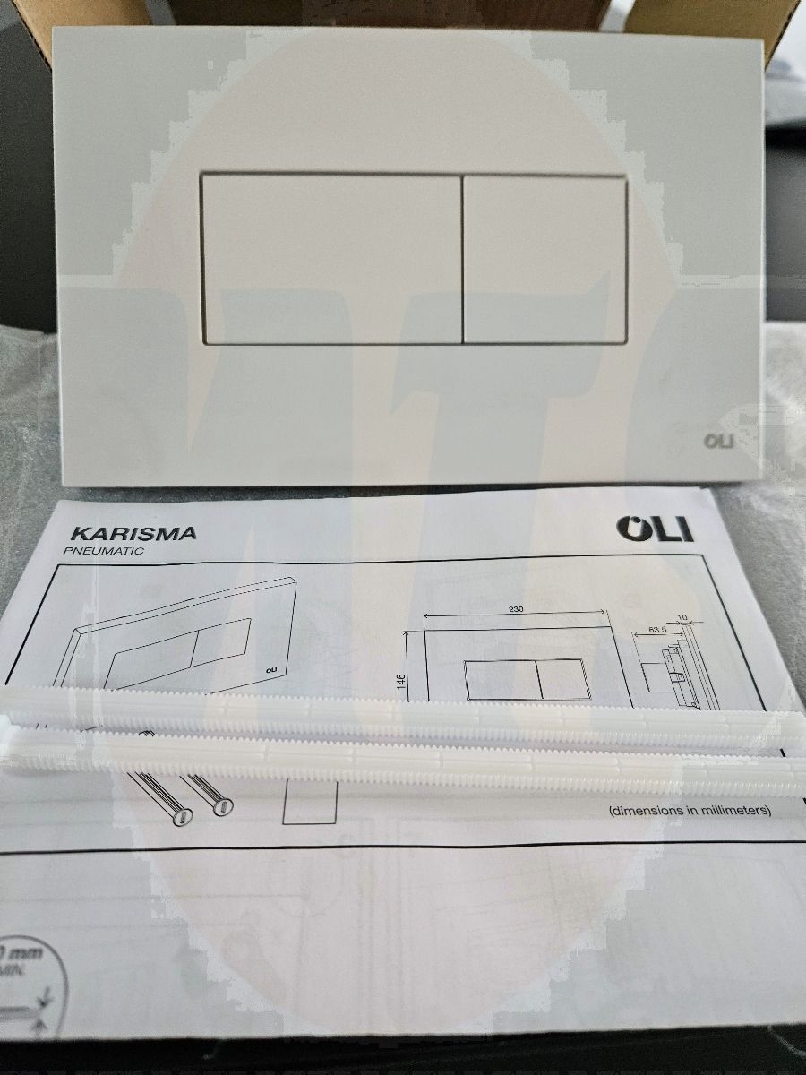 Ideal Standard Solea P2 Pneumatic Toilet Flush Plate R0110AC White