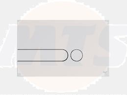 OLI IPLATE MECHANICAL CONTROL PLATE WHITE 670001