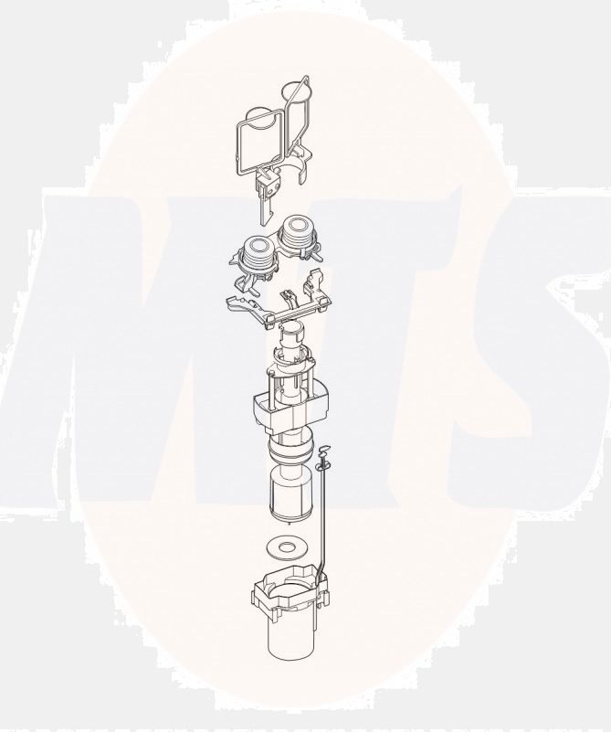 Oli Pneumatic Flush Valve set valve for FUTURA 742