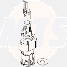 OLI TOPAZ DOUBLE DRAIN VALVE  525106