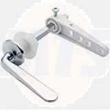 OPELLA Chrome  Toilet Cistern Lever  Handle  -  67045357