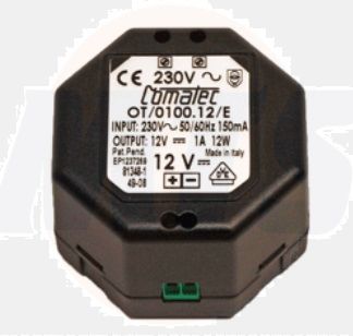 ORAS ELECTRA TRANSFORMER 230/12 VDC 1A, 199275