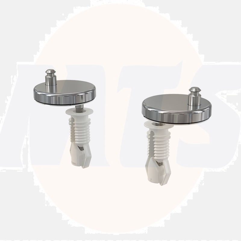 ALCA PLAST P105 Hinges with top installation, stainless steel cover