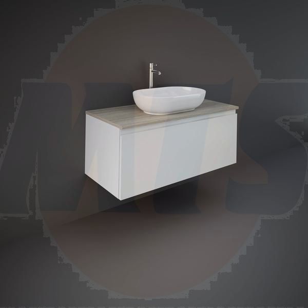 RAK Plano 100Cm Wood (Scandinavian Oak) PLASL10146SOK Bathroomsuites