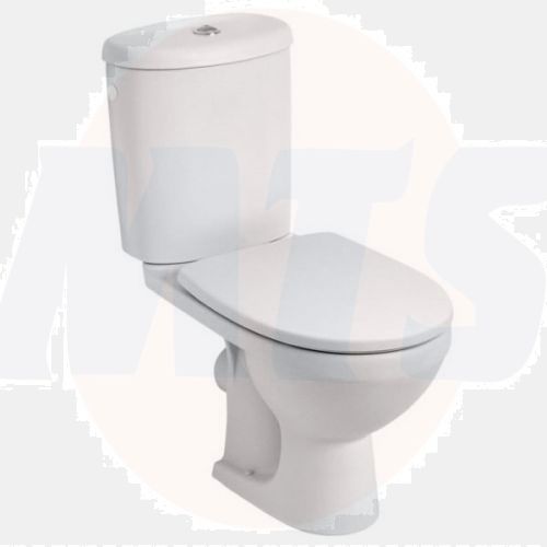Twyford RE7810WH Refresh Toilet Seat & Cover with Plastic Hinges White