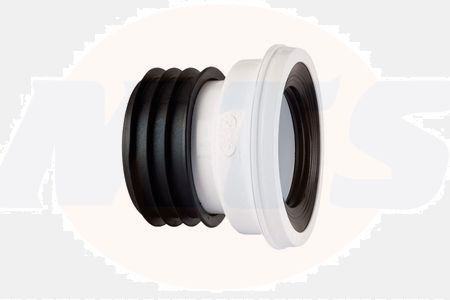 Polypipe Kwickfit Pan Connector Straight White 110mm SK40