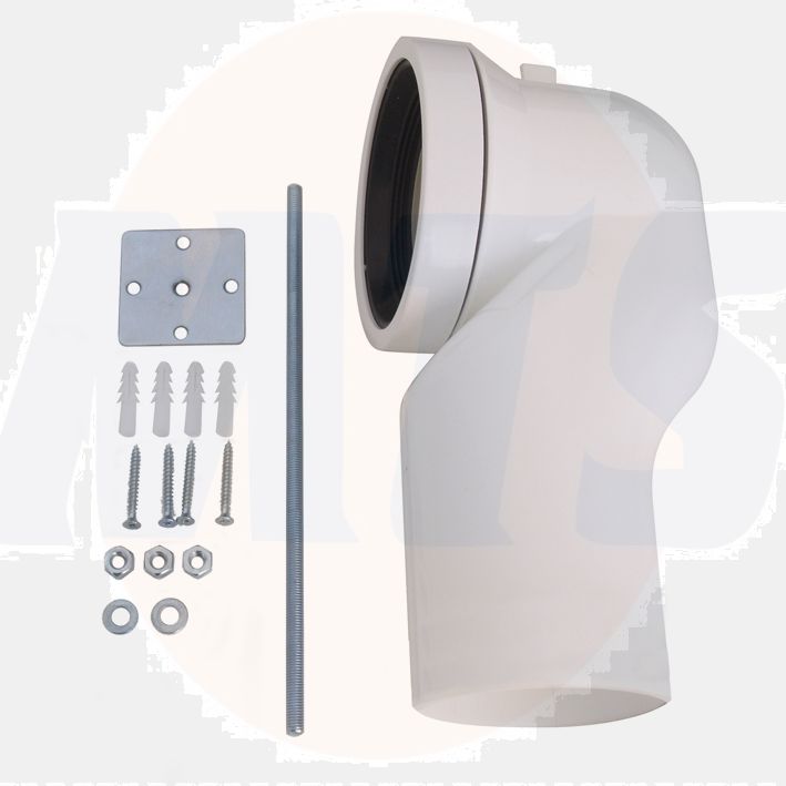 Porcelanosa Flushing horn V – D. It enables the installation in 90 to 110 mm drain pipes 100058641 N275810003