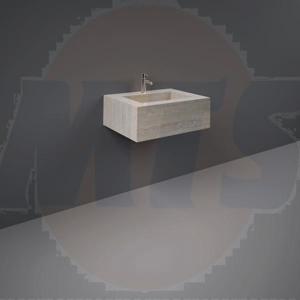 RAK Precious 600Mm Wm Counter Wash Bsn 0Th PRECT06347102A0 Bathroomsuites