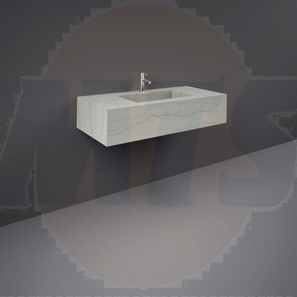 RAK Precious 1000Mm Wm Counter Wash Bsn 0Th PRECT10347101A0 Bathroomsuites