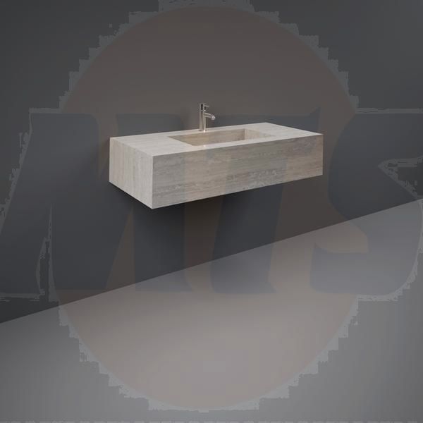 RAK Precious 1000Mm Wm Counter Wash Bsn 0Th PRECT10347102A0 Bathroomsuites