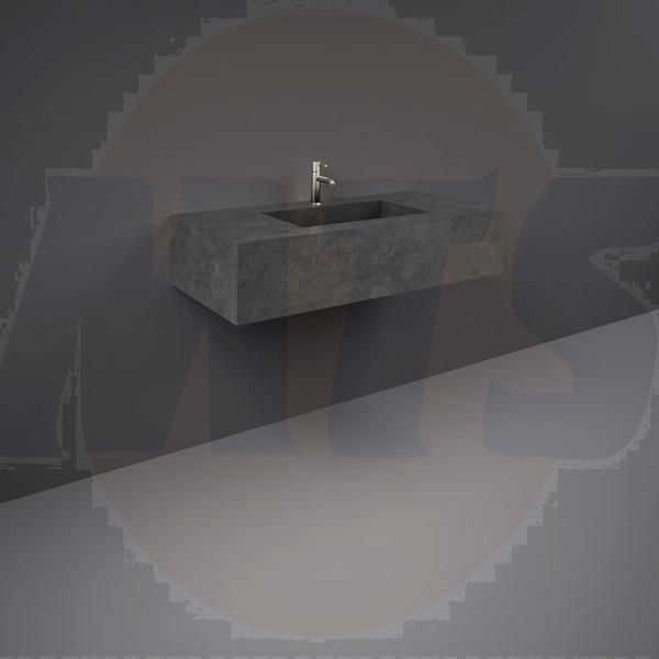 RAK Precious 1000Mm Wm Counter Wash Bsn 0Th PRECT10347104A0 Bathroomsuites