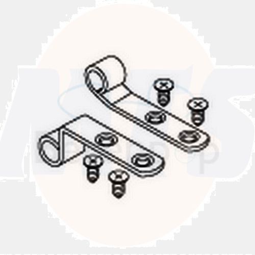 Pressalit A9137 mounting with screws, stainless steel Straps