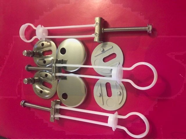 Pressalit 2 866 Top Fixing Toggle Hinge Set with Lift Off - DB1999