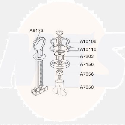 Pressalit Combi hinge universal DG4925