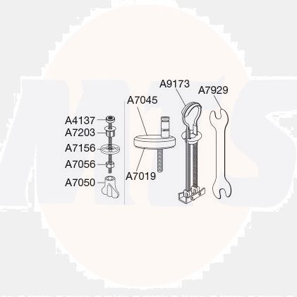 Pressalit Delight 492 hinge D69