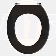 Pressalit Objecta 53111-BL2999 toilet seat without cover black polygiene