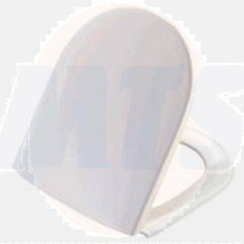 Pressalit Objecta D Toilet Seat and Cover with Stainless Steel Hinges 172011-BQ6999