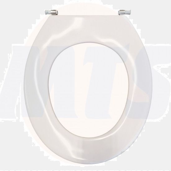 Pressalit Objecta Toilet Seat Without Cover Bottom Fixing Standard Close 53011-UN3999 White