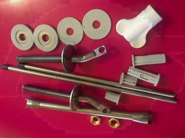 Pressalit Projecta D 171 Institutional Fixed Toilet Seat Fittings and Hinges D27999