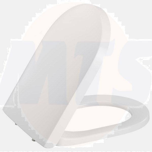 Pressalit T Soft D 744000-D02999 Toilet seat with lid white