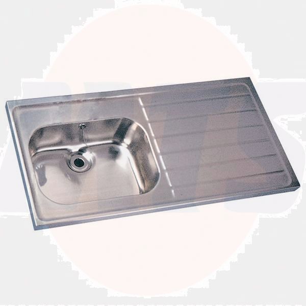 Twyford.1.200mm.x.600mm,.single.sink.and.single.drainer,.right