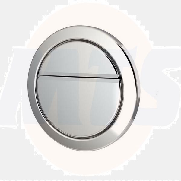 Dudley 372873 Geo D/Flush Button CP 73.5mm PSPLEV372873 Bathroomsuites
