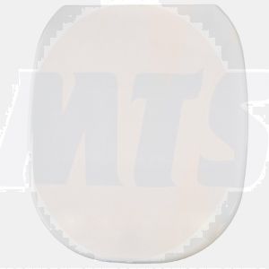 QUINTA TOILET SEAT TOP FIX CP HINGES QT7861WH
