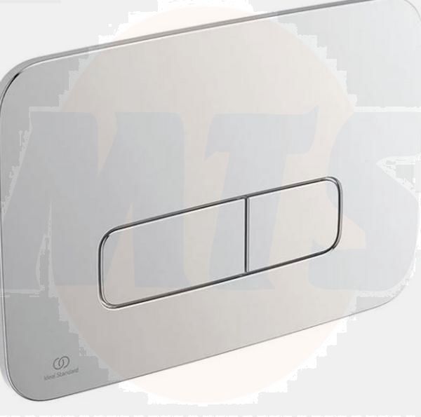 Ideal Standard  Oleas M3 mechanical dual flushplate, Ideal Standard - Chrome  R0123AA