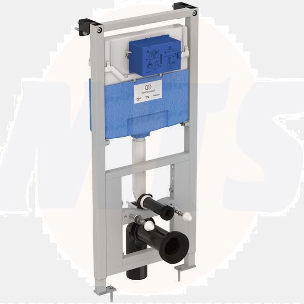 Ideal Standard  ProSys  1150mm height,  3 adjustable heights, pneumatic wall hung WC frame, 120 depth, front actuation CL2  R031567