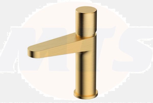 RAK Amalfi Standard Bsn Mxr In Brushed Gold RAKAMA3001G Bathroomsuites