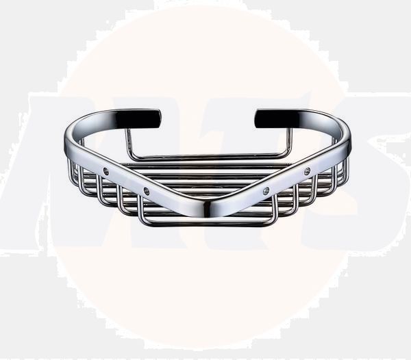 Single Corner Basket 150 X 105 X 28 Cp RAKCB003S Bathroomsuites