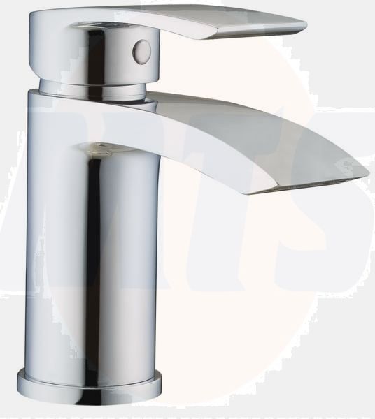 RAK Curve Mono Bsn Mxr With Clicker Waste RAKCRV3001 Bathroomsuites