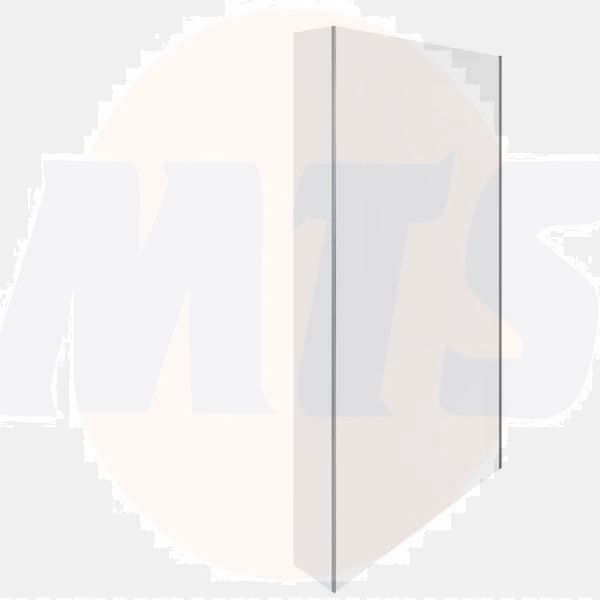 RAK Feeling Fixed Return Panel In Cp RAKFRP100 Bathroomsuites