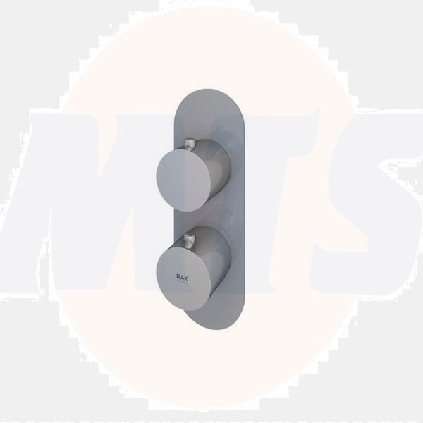 RAK Feeling Round Single Outlet Therm Shwr Valve RAKFSV1503R Bathroomsuites