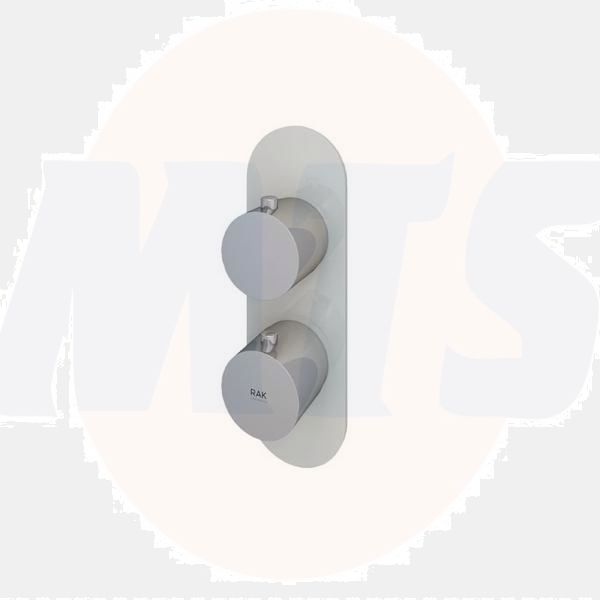 RAK Feeling Round Single Outlet Therm Shwr Valve RAKFSV1505R Bathroomsuites