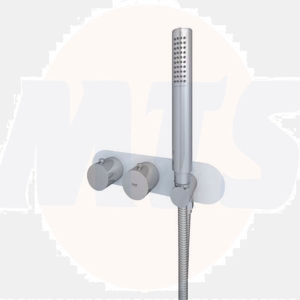 RAK Feeling Round Dual Outlet Therm Shwr Valve RAKFSV2500RHS Bathroomsuites