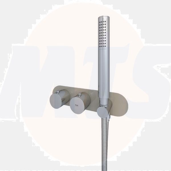 RAK Feeling Round Dual Outlet Therm Shwr Valve RAKFSV2514RHS Bathroomsuites