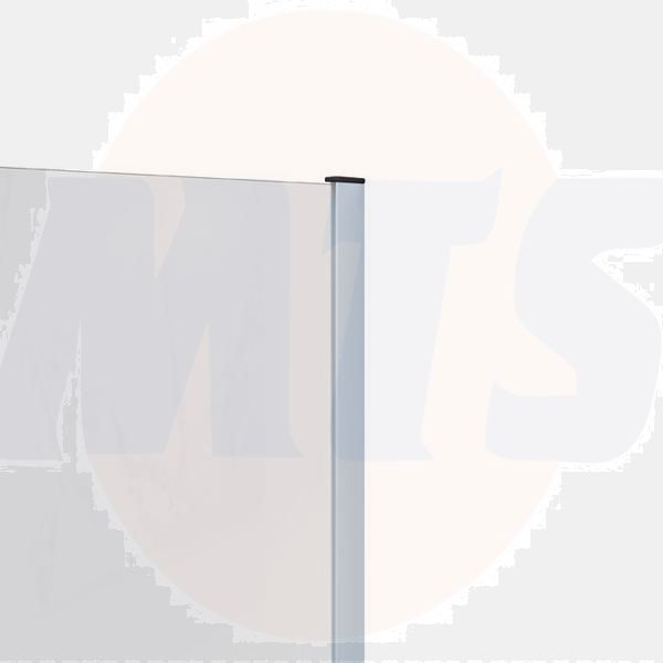 RAK Feeling Wall Profile In White 2000Mm RAKFWP500 Bathroomsuites