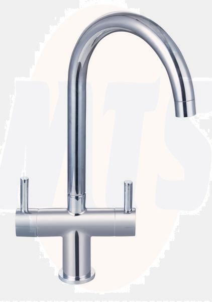 RAK Berlin Contemporary Cruciform Kitchen Sink Mxr RAKKIT014 Bathroomsuites