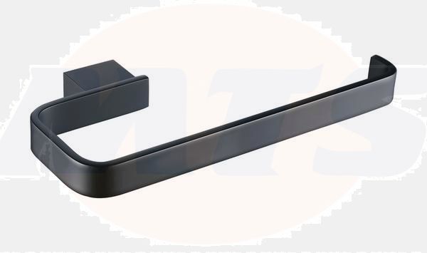 RAK Moon Towel Ring In Black RAKMOO9902B Bathroomsuites