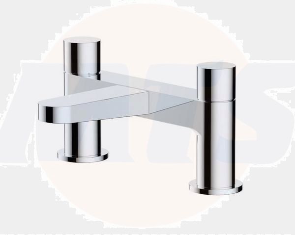 RAK Petit Round Deck Bath Filler In Cp RAKPER3004C Bathroomsuites