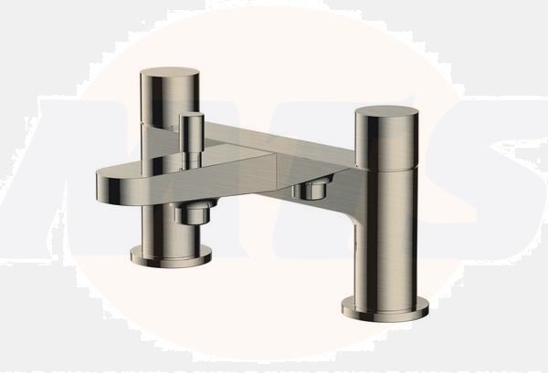 RAK Petit Round Deck Bsm Brushed Nickel RAKPER3005N Bathroomsuites