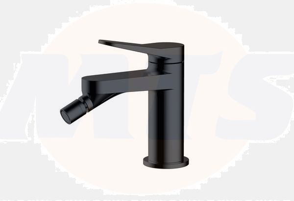 RAK Petit Round Bidet Mxr In Matt Black RAKPER3006B Bathroomsuites